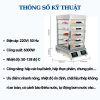 tu-hap-dien-cong-nghiep-5-tang-6000w-hap-nhanh-giu-am-thong-minh-tu-dong-bom-nuoc-canh-bao-an-toan - ảnh nhỏ 2